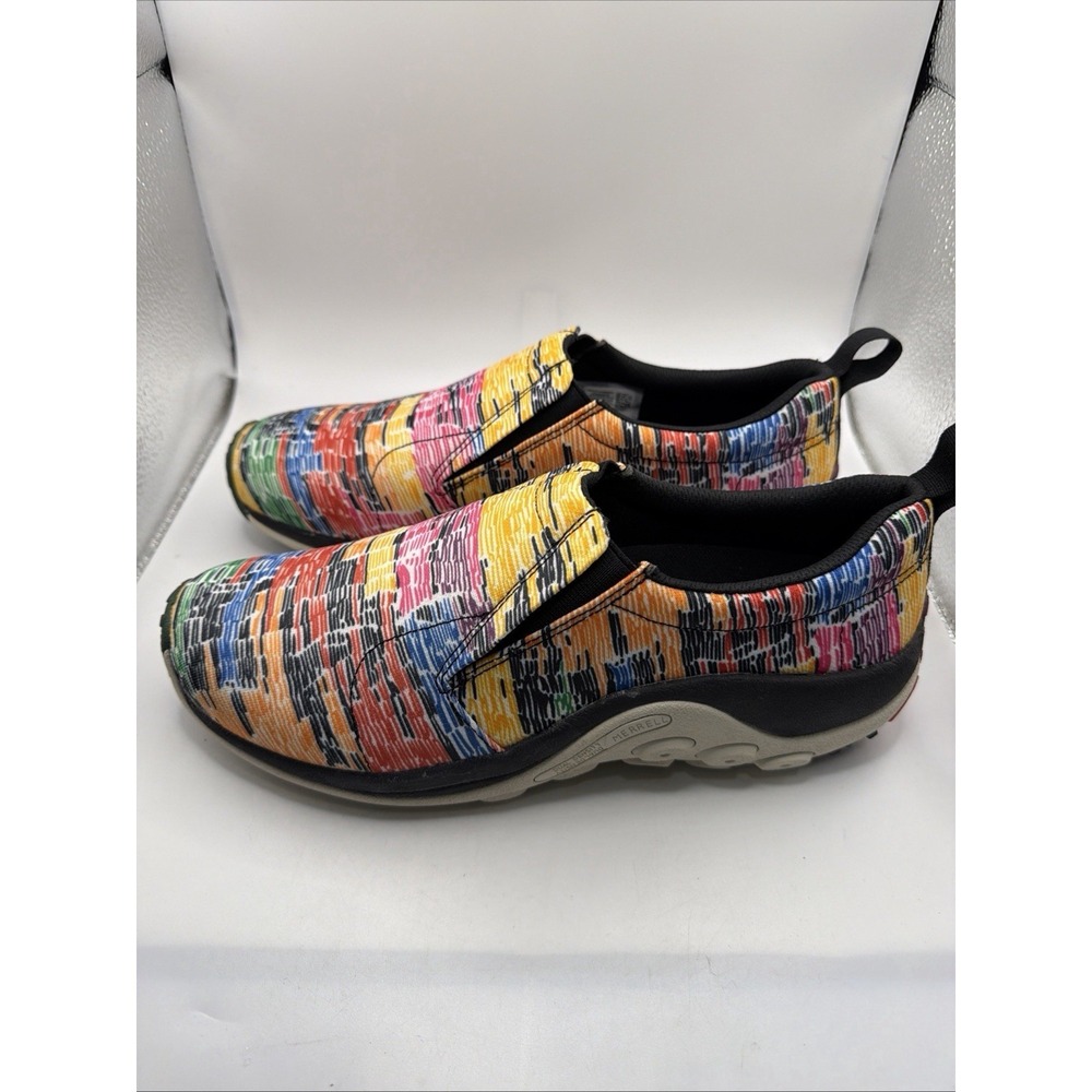 Merrell Slip On Shoes Mens Size 10.5 Multicolor Textile Walking Sneakers J004403